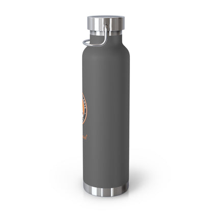 PERSONALIZED JJ Grappling Arts Academy Copper Vacuum Insulated Bottle, 22oz, 7 Colors