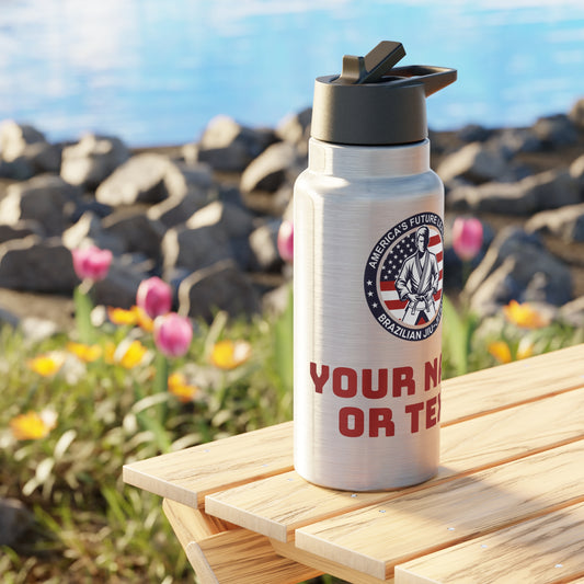 PERSONALIZABLE America's Future Leaders Brazilian Jiu Jitsu Stainless Steel Gator Tumbler, 32oz