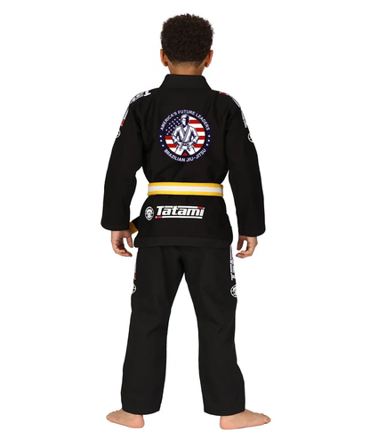 JJ Grappling Arts Tatami KIDS Comp Classic Gi - Black - AFL BJJ