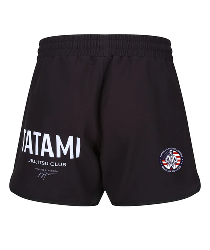 JJ Grappling Arts Tatami MENS JJ Club Grappling Shorts - Black - AFL BJJ