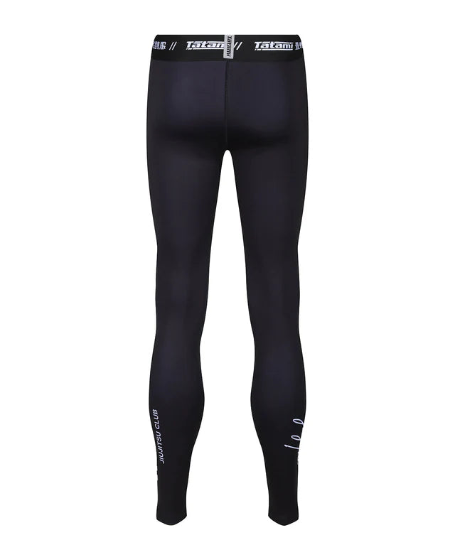 JJ Grappling Arts Tatami MENS JJ Club Grappling Spats - Black - AFL BJJ