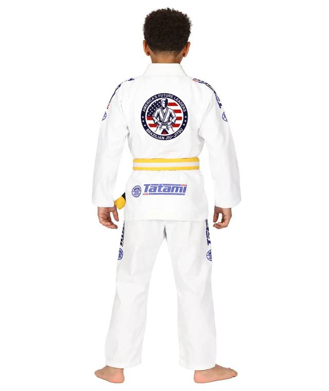 JJ Grappling Arts Tatami KIDS Comp Classic Gi - White - AFL BJJ