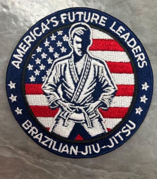 OPTIONAL America's Future Leaders BJJ Sew-On Gi Patch