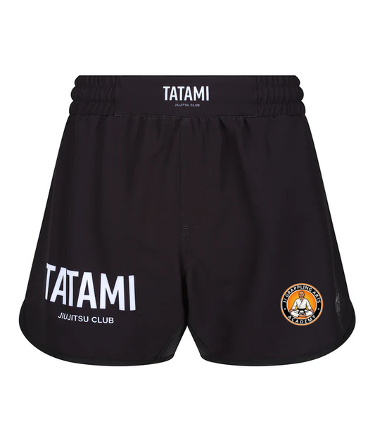 JJ Grappling Arts Tatami MENS JJ Club Grappling Shorts - Black - AFL BJJ