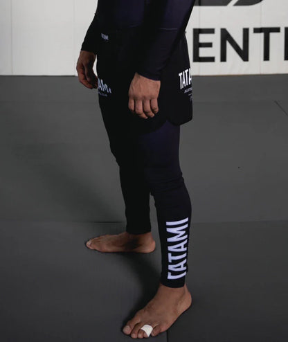JJ Grappling Arts Tatami MENS JJ Club Grappling Spats - Black - AFL BJJ
