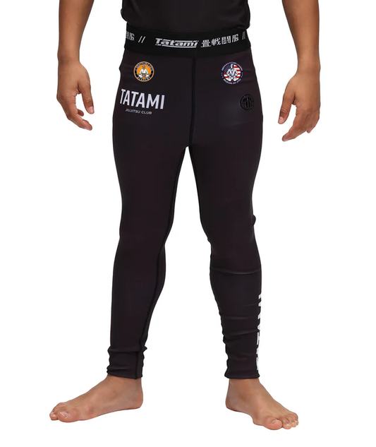 JJ Grappling Arts Tatami KIDS JJ Club Grappling Spats - Black - AFL BJJ
